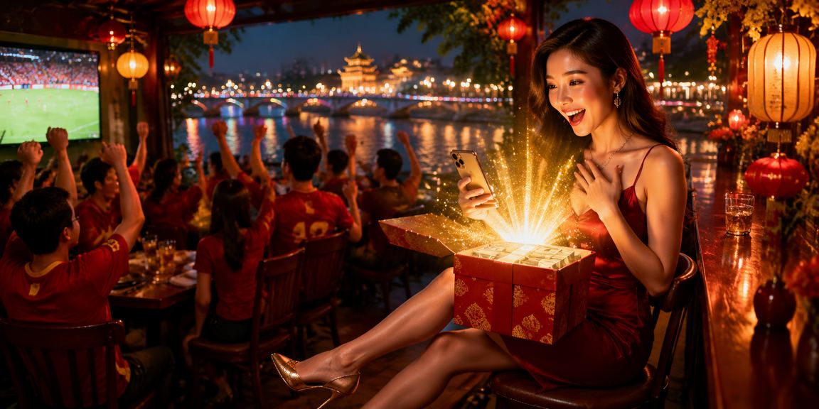 Người dùng tại Huế xem casino mobile trong không khí Tết Việt Nam